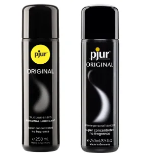 2x Pjur Original 250ml Bodyglide Personal Lubricant Silicone Sex Lube