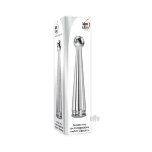 A&e Tease Me Rechargeable Metal Vibrator