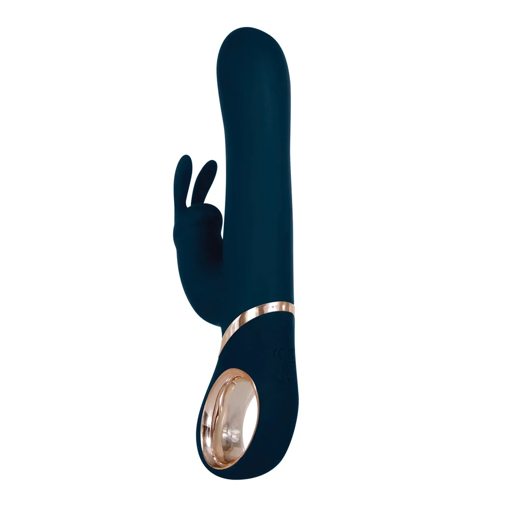 Adam & Eve Eve's Twirling Rabbit Vibrator - Blue