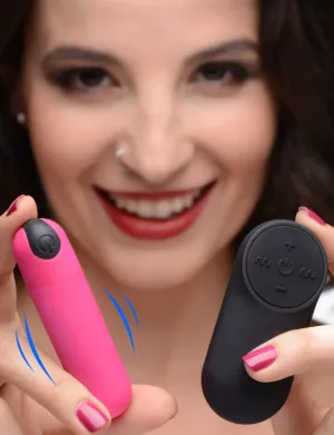 Bang! Vibrating Bullet w/ Remote Control - Pink