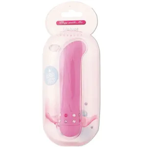 Blush Velvet G Spot Mini Vibrator Waterproof (Pink)