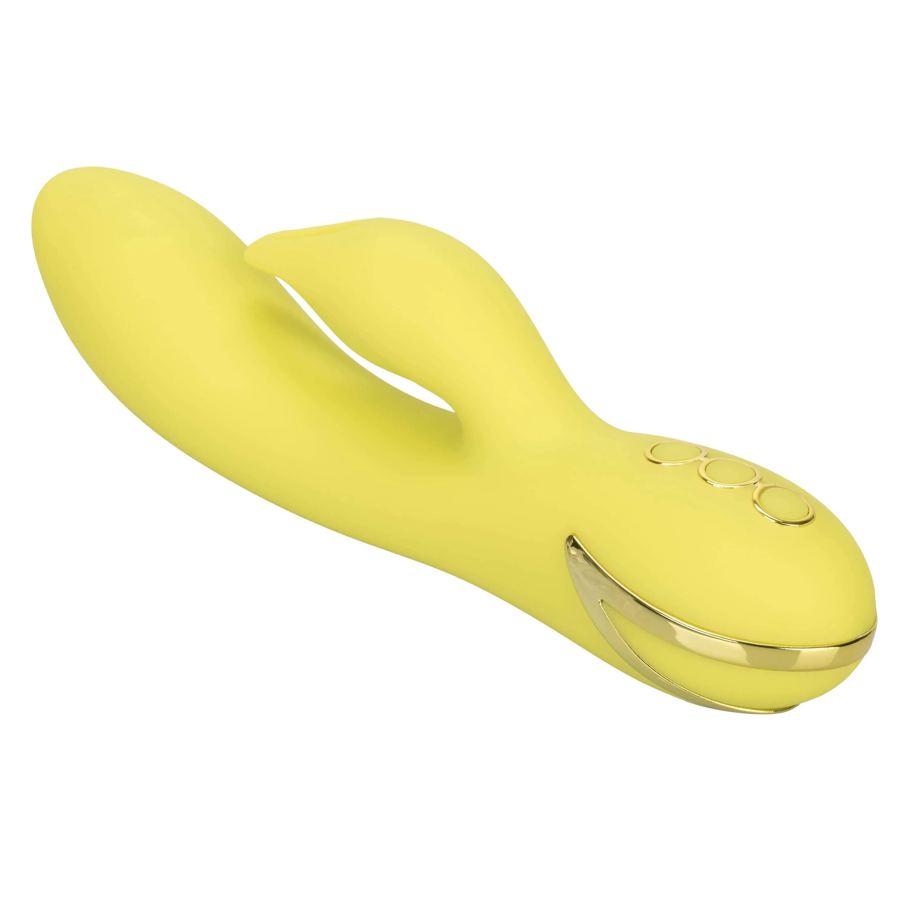 California Exotics - California Dreaming Venice Vixen Rabbit Vibrator (Yellow)