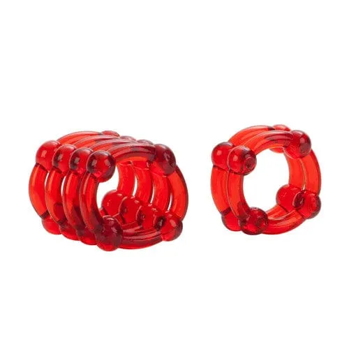 California Exotics - COLT Enhancer Cock Rings (Red)