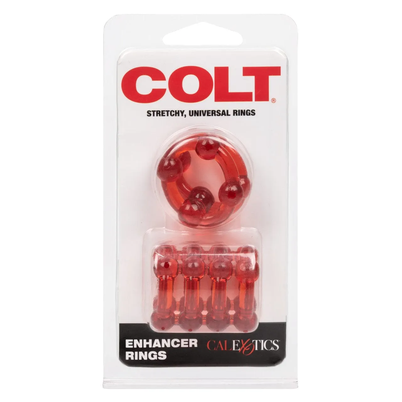 California Exotics - COLT Enhancer Cock Rings (Red)