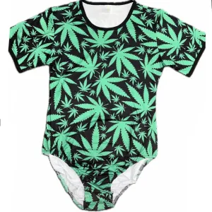 Cannabis Leaves Bodysuit