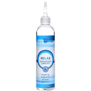 CleanStream Relax Desensitising Lubricant Nozzle Tip 237ml Anal Sex Lube