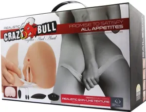 Doggy Vagina And Anal Stimulator (Flesh)