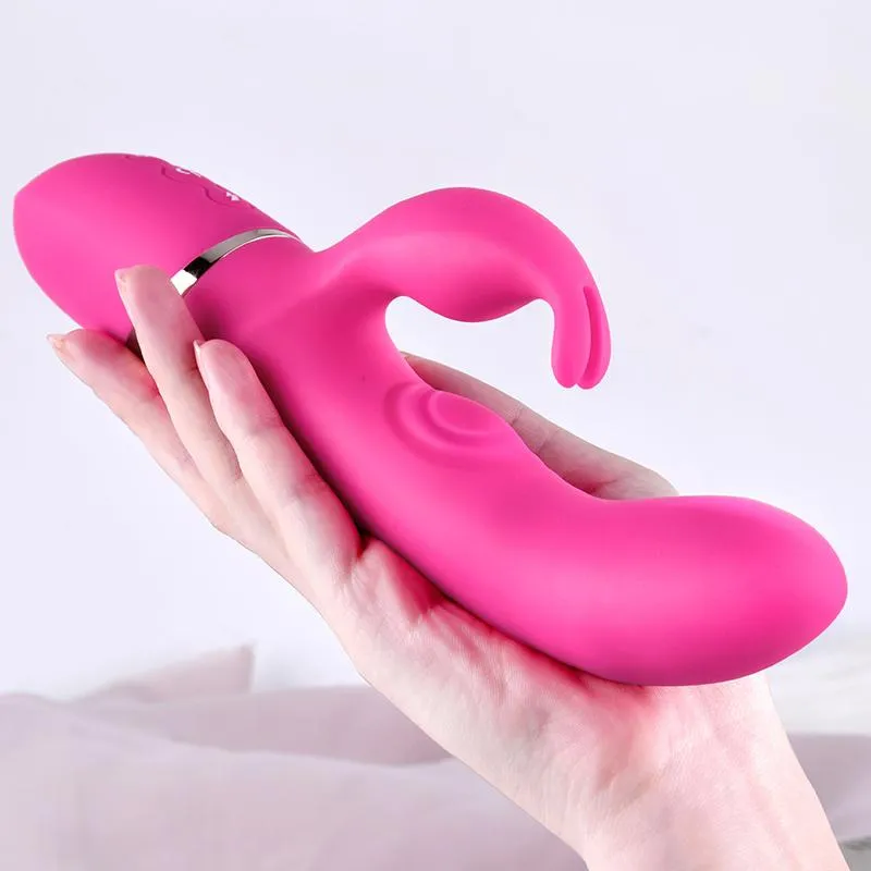 Erocome - Canesvenatici Heating Rabbit Vibrator (Deep Rose)