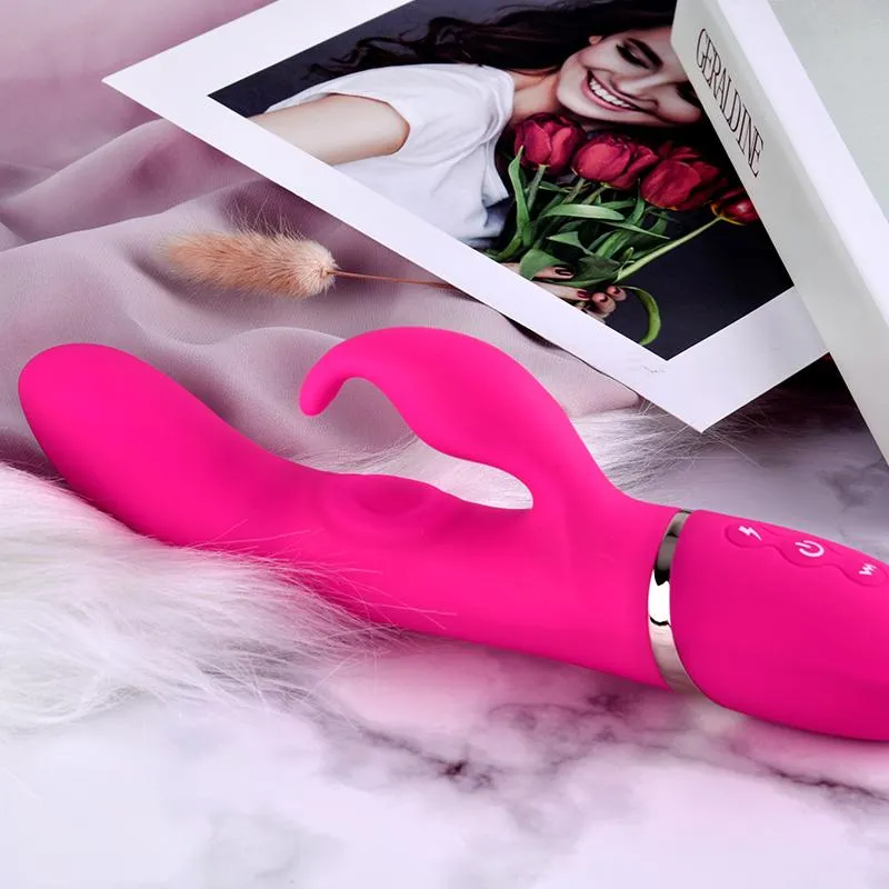 Erocome - Canesvenatici Heating Rabbit Vibrator (Deep Rose)
