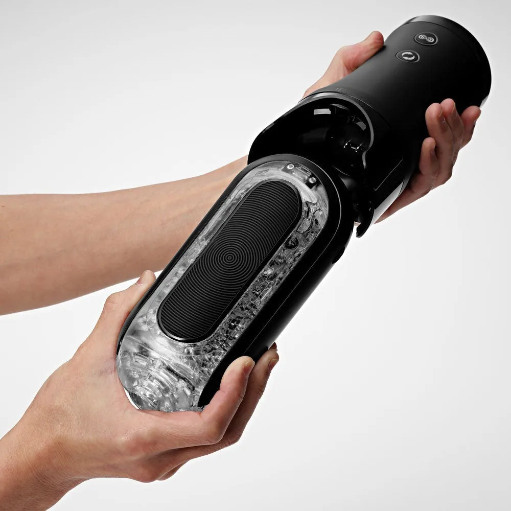 Flip 0 Zero Electronic Vibrotation EVR AUTO Vibrating Male Masturbator Sex Toy