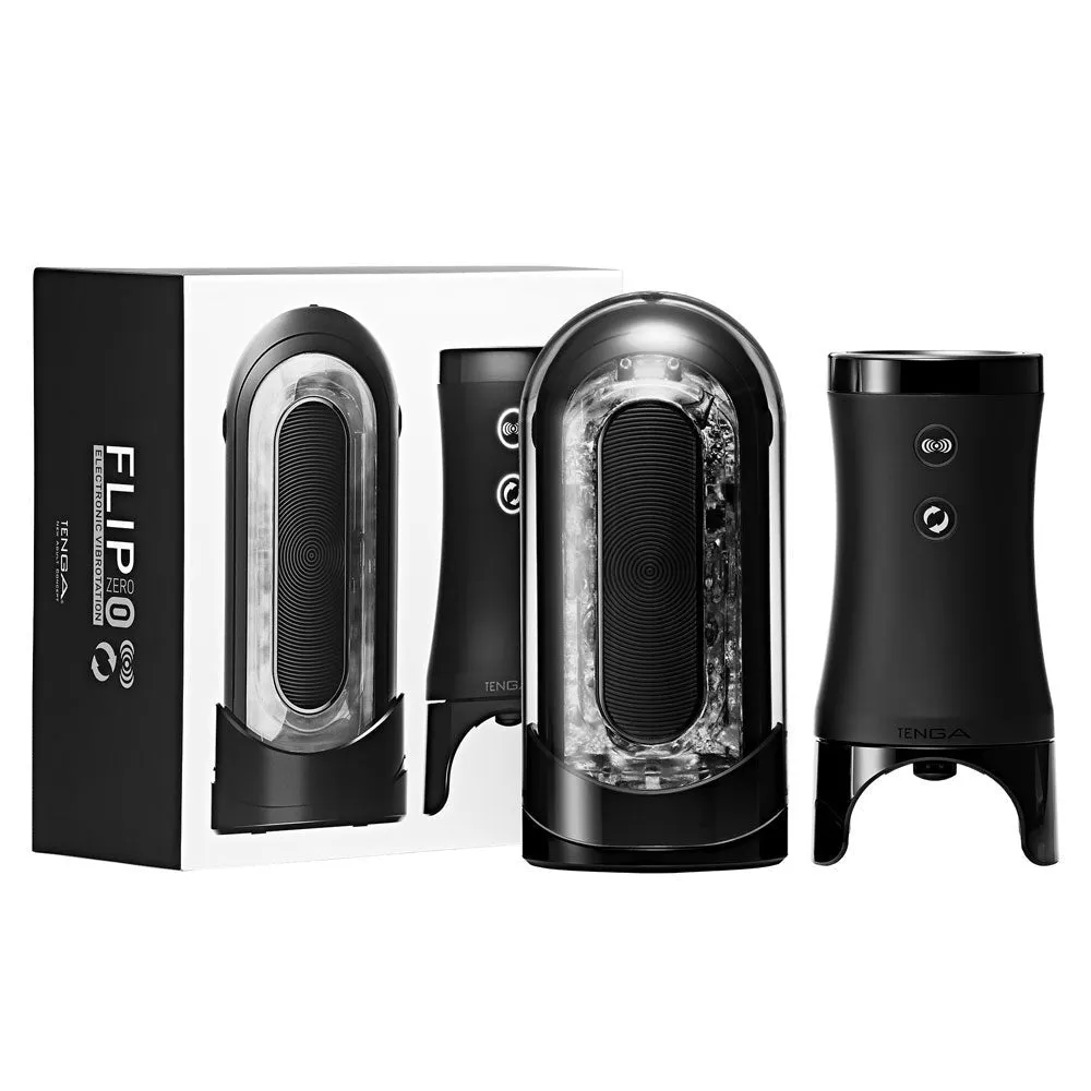 Flip 0 Zero Electronic Vibrotation EVR AUTO Vibrating Male Masturbator Sex Toy