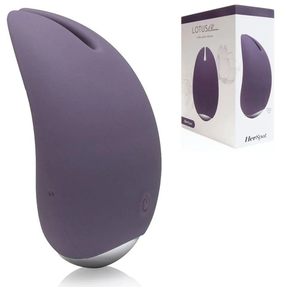 HerSpot Lotus Bloom Silicone Palm Vibrator