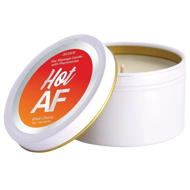Jelique Hot AF Black Cherry Massage Candle
