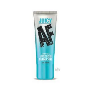 Juicy Af Water-based Lube - Natural 2 Oz