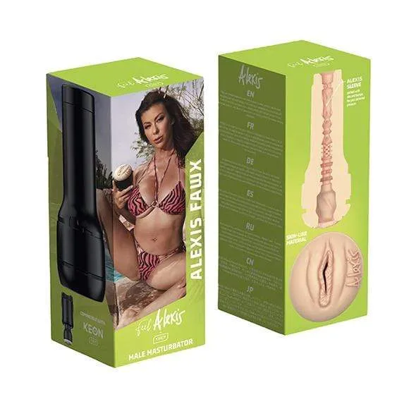 Kiiroo - Stars Collection Strokers Feel Alexis Fawx Masturbator (Black)