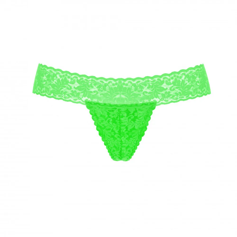 Love To Love Secret Panty 2 Neon Green (gift Bag Packaging)