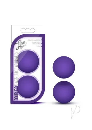 Luxe Double O Advanced Kegel Balls Purp