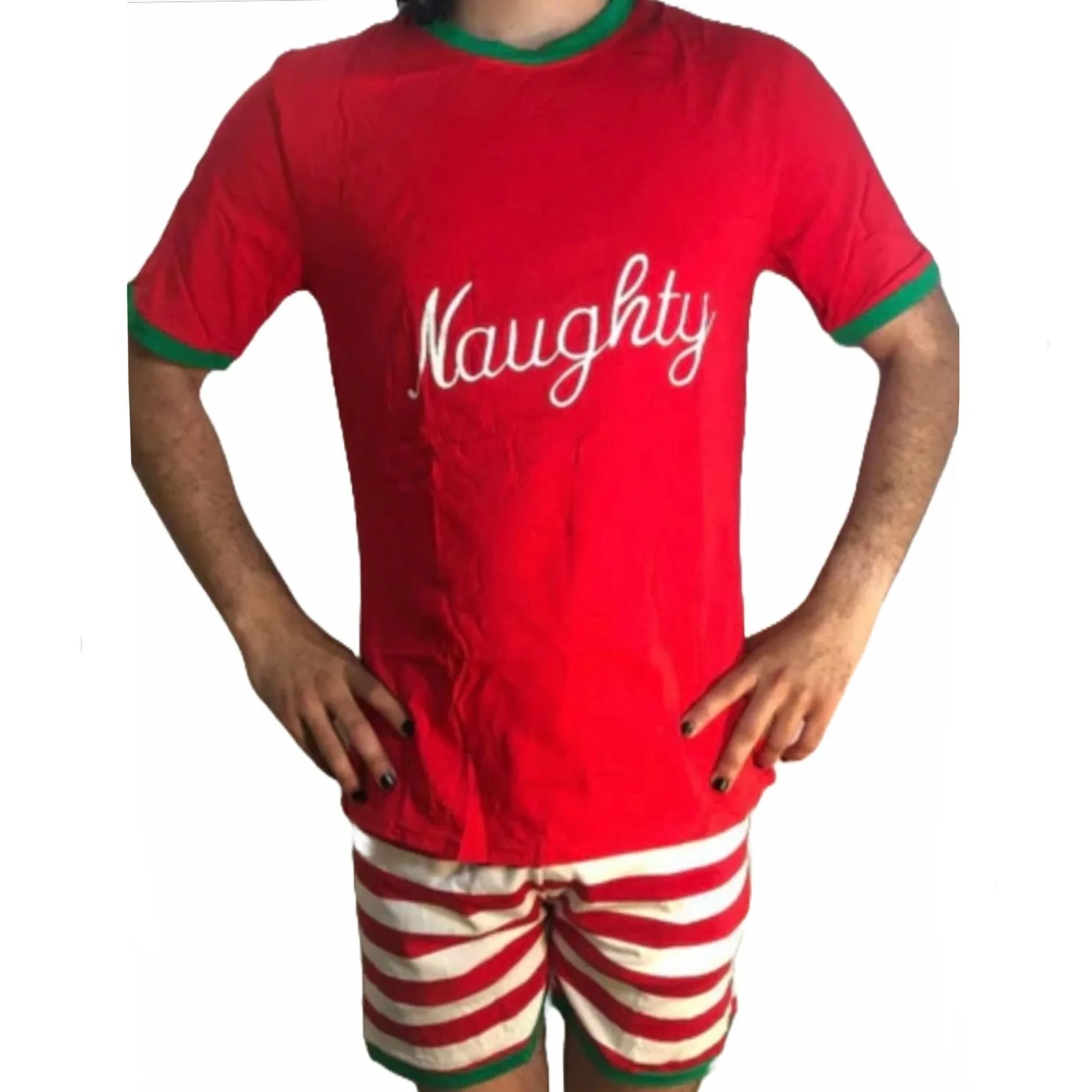Naughty or Nice Pajama Shorts
