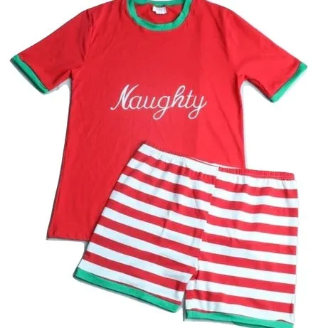 Naughty or Nice Pajama Shorts