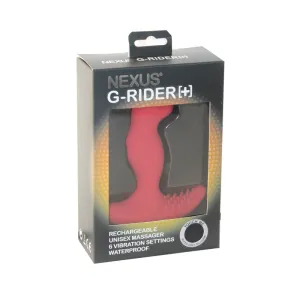 Nexus GRIDER  Unisex Vibrator - Red