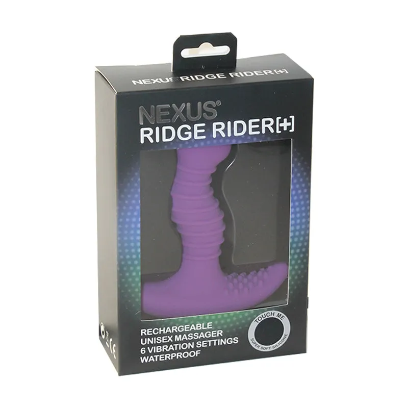 Nexus RIDGE RIDER  Unisex Vibrator - Purple