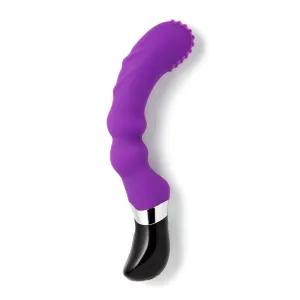Nu Sensuelle G Unique Rolling Ball Rechargeable Massager - Purple