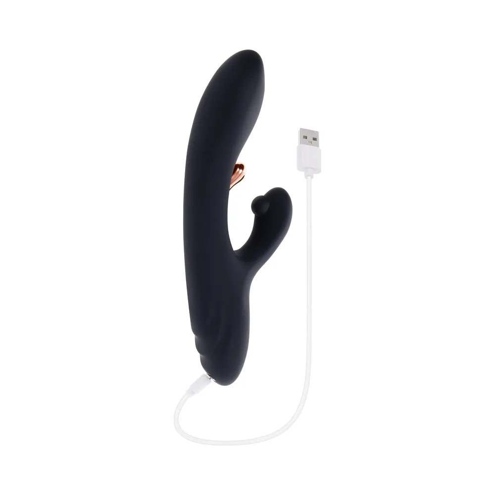 Playboy Aureus Rechargeable Silicone Rabbit Vibrator 2 AM