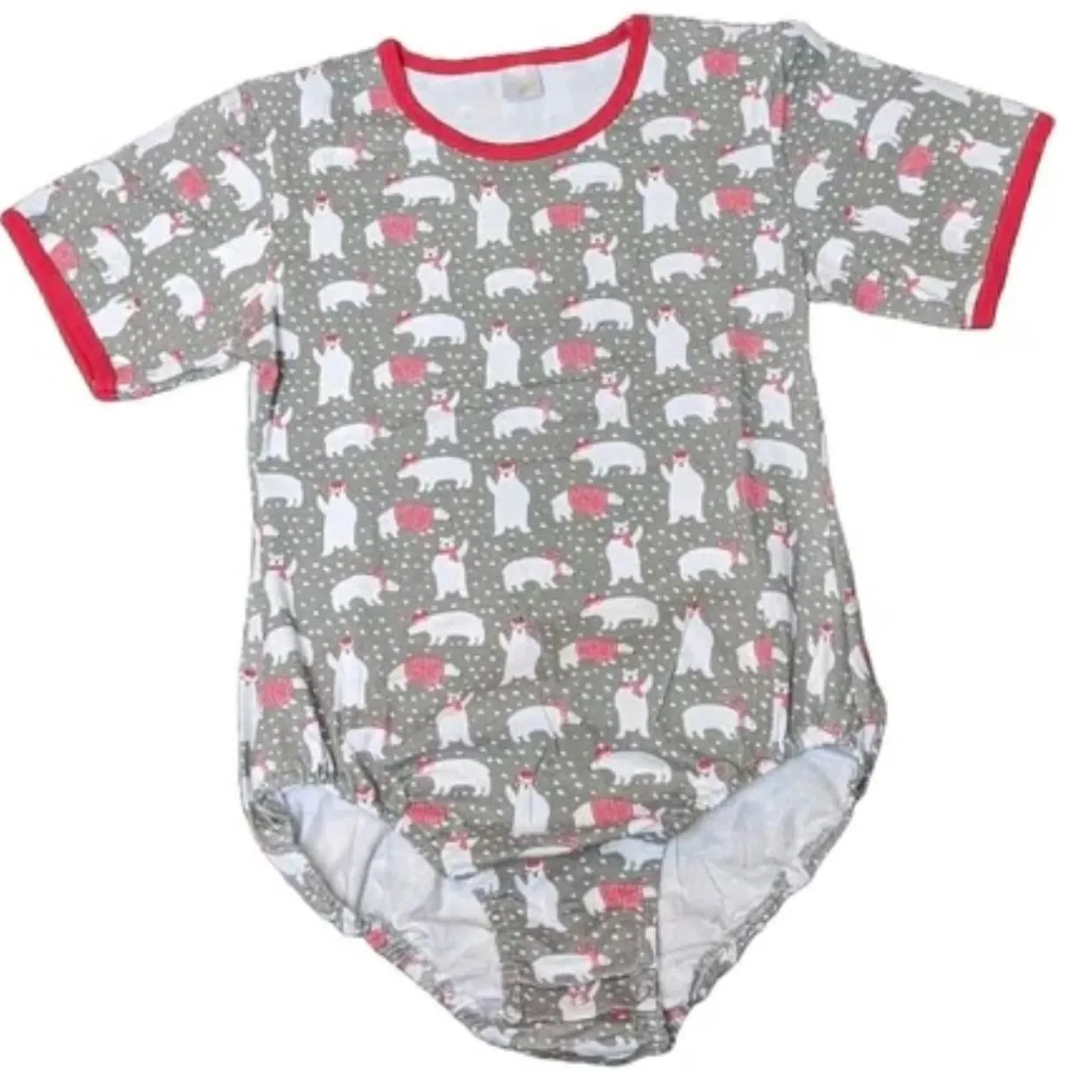 Polar Bear Cotton Bodysuit