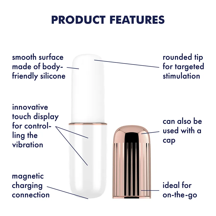 Satisfyer - Secret Affair Bullet Vibrator (White)