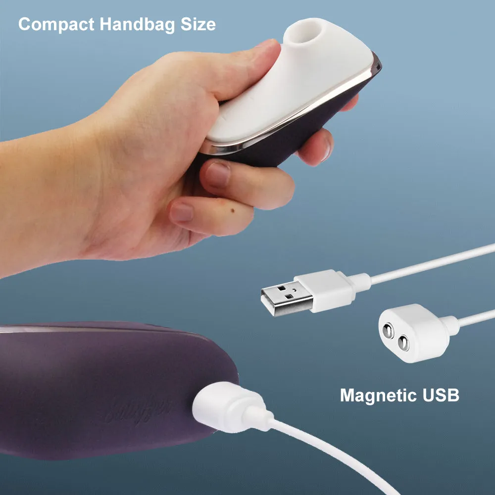 Satisfyer Traveler Air Pulse Clitoral Stimulator Vibrator