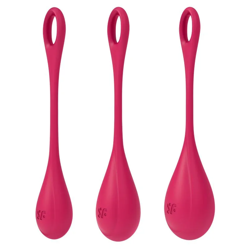 Satisfyer Yoni Weighted Power Kegel Balls Ben Wa Pelvic Floor Exerciser Sex Toy