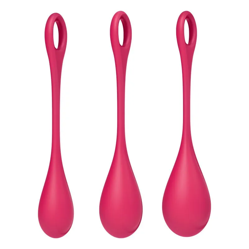 Satisfyer Yoni Weighted Power Kegel Balls Ben Wa Pelvic Floor Exerciser Sex Toy
