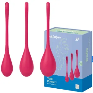 Satisfyer Yoni Weighted Power Kegel Balls Ben Wa Pelvic Floor Exerciser Sex Toy