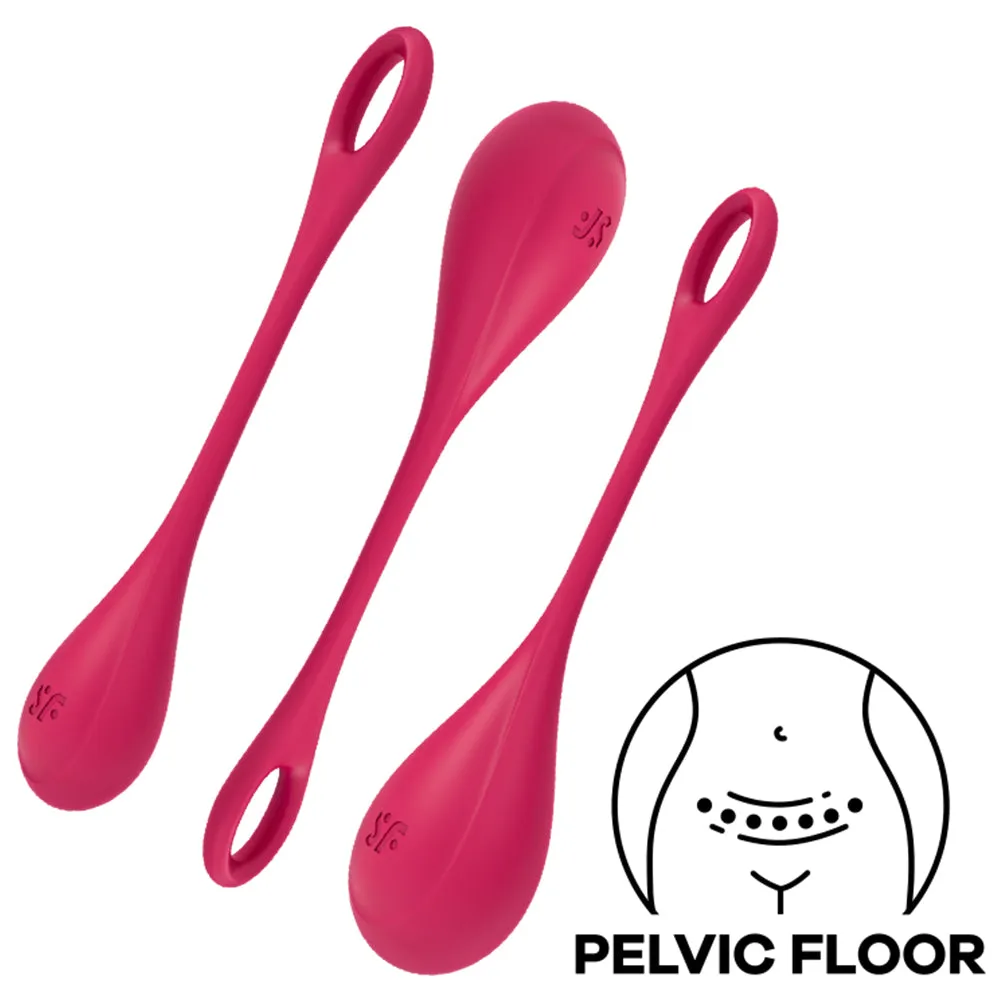 Satisfyer Yoni Weighted Power Kegel Balls Ben Wa Pelvic Floor Exerciser Sex Toy