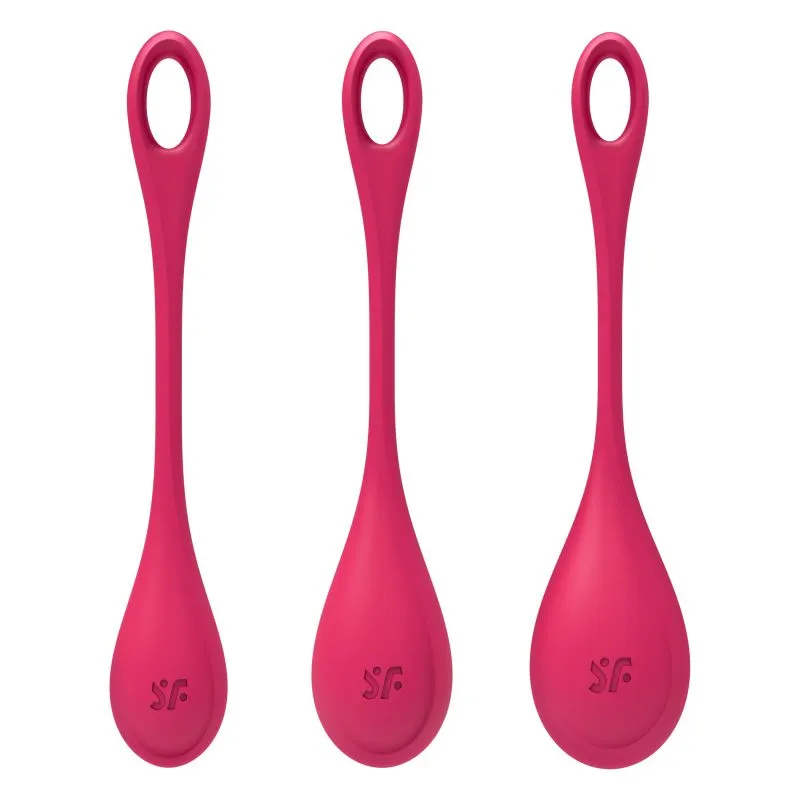 Satisfyer Yoni Weighted Power Kegel Balls Ben Wa Pelvic Floor Exerciser Sex Toy