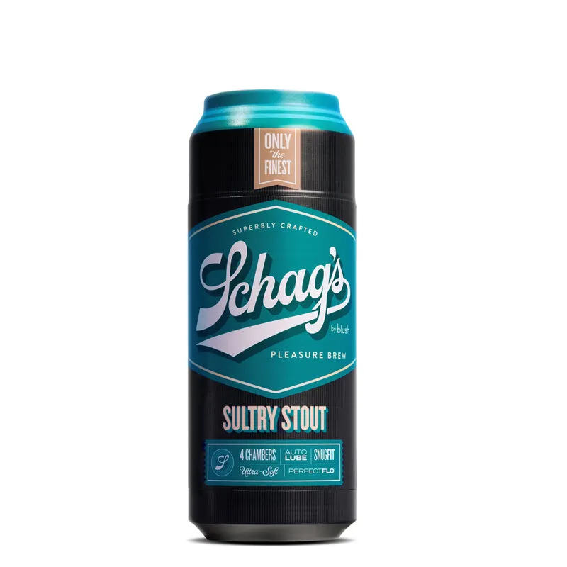Schag's Sultry Stout Self-Lubricating Stroker Frosted