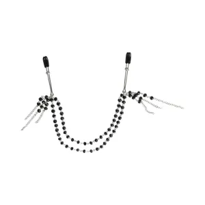 Sincerely. Ss Black Jeweled Nipple Clips