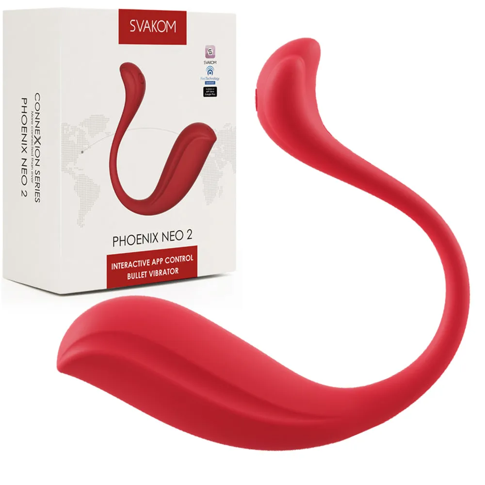 Svakom Phoenix Neo 2 Interactive Video App-Controlled Egg Vibrator