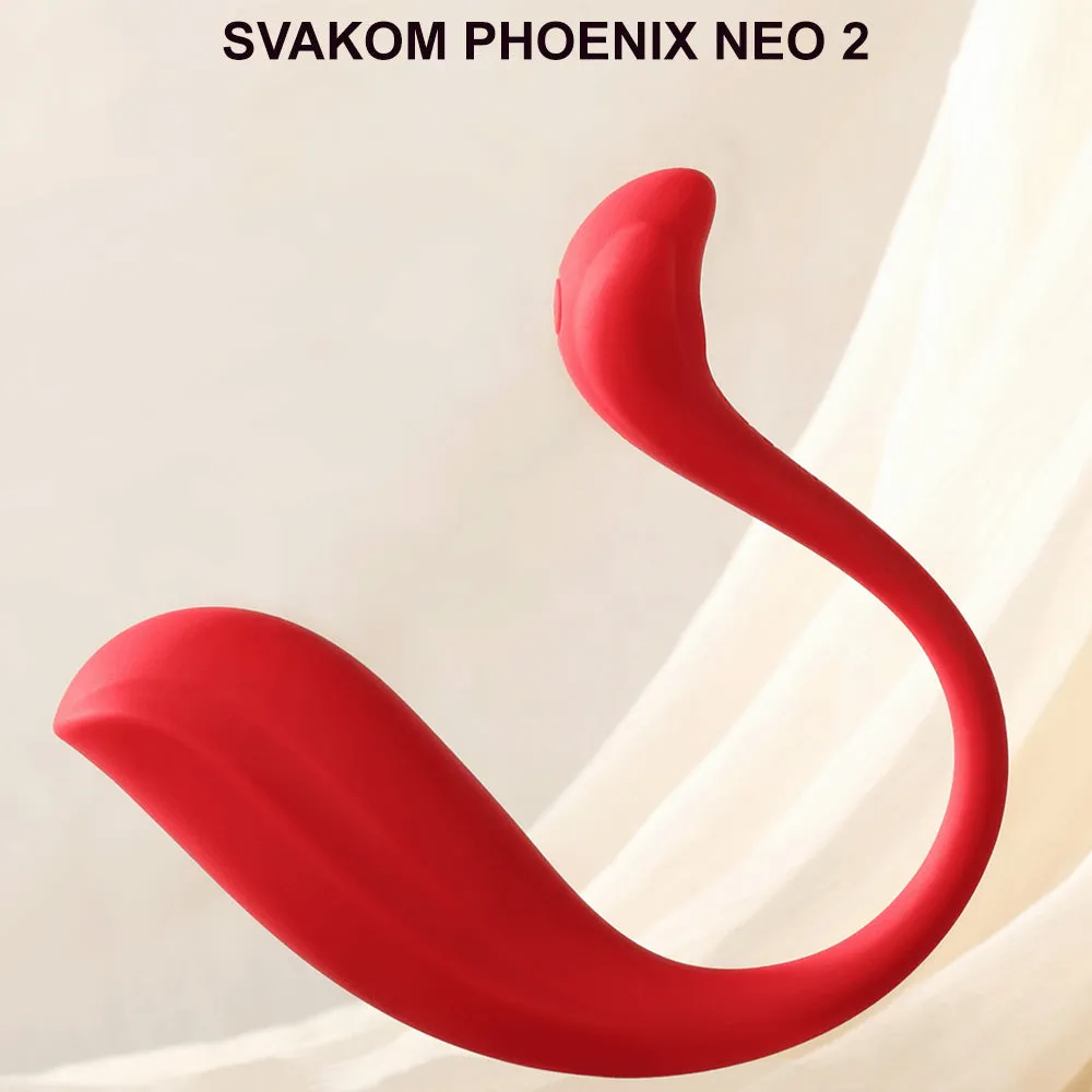 Svakom Phoenix Neo 2 Interactive Video App-Controlled Egg Vibrator