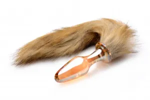 Tailz Fox Tail Anal Plug Glass