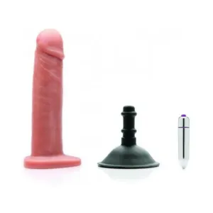 Tantus Alan Vibrating O2 Kit - Cocoa