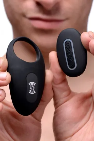 UNDER CONTROL VIBRATING COCK RING W/ REMOTE