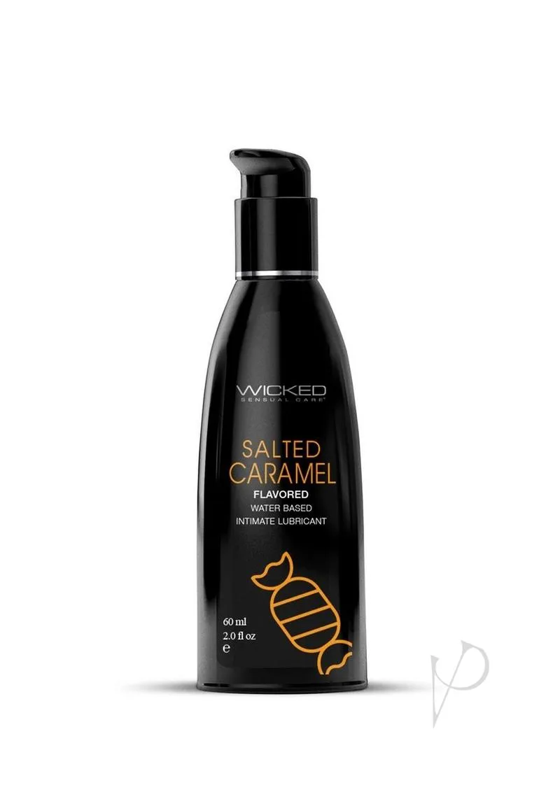 Wicked Aqua Salted Caramel Lube 2oz